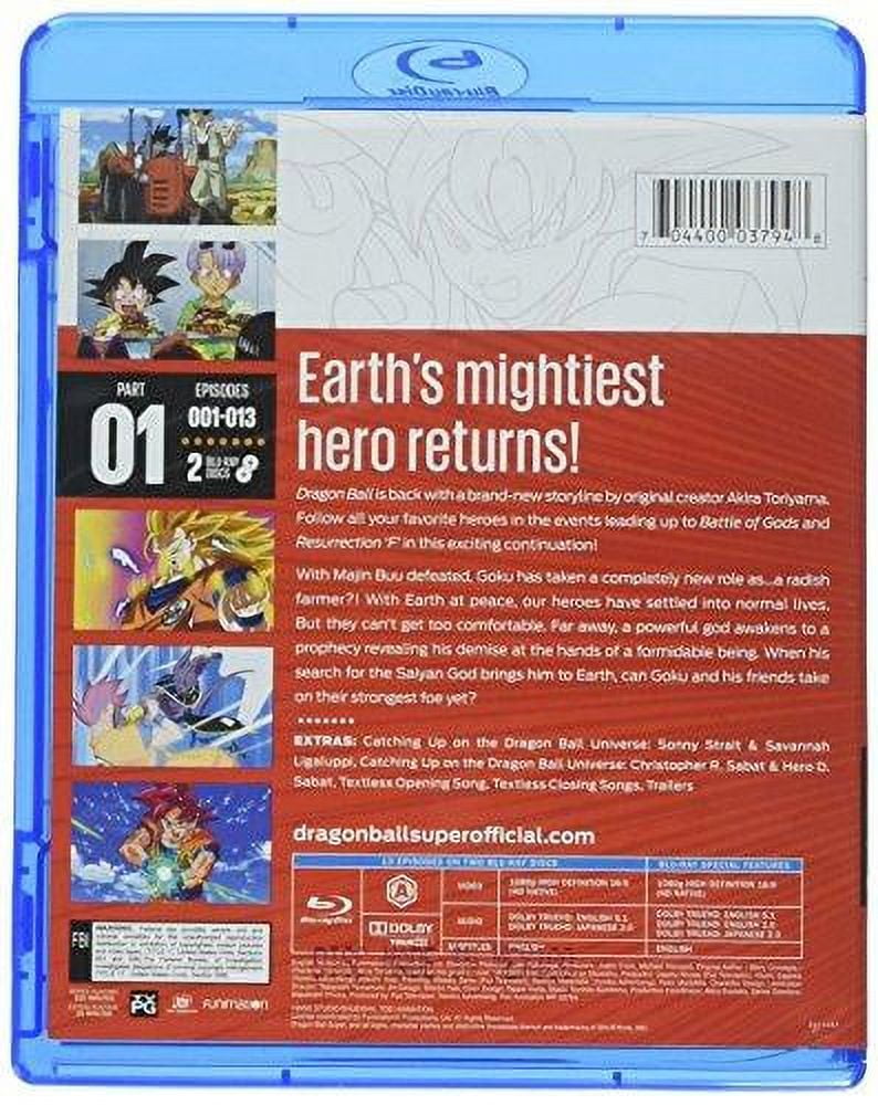 Dragon Ball Super: Parts 1 & 2 (Walmart Exclusive) (Blu-ray