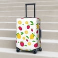 thumbnail image 3 of Wukai Strawberry and Lemon Elastic Luggage Cover: Personalized Protection for Your Suitcase - Fits 19~29-inch, Washable & Durable Travel Companion-Large, 3 of 8
