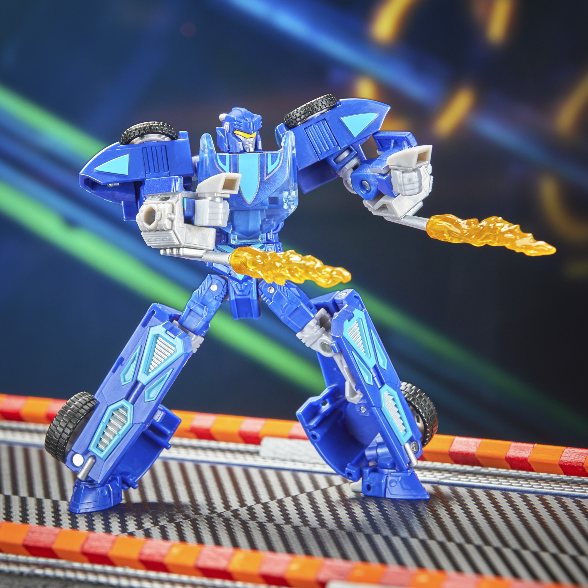 Transformers Toys Hot Wheels® x Transformers 5" Twin Mill Action Figure, 8+