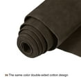 thumbnail image 3 of Uxcell PU Synthetic Leather, Soft Faux Frosted Leather Sheet 160x10cm/5.25x0.33ft Dark Brown for DIY Handicraft, 3 of 5