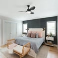 thumbnail image 3 of Sofucor 47-Inch Modern Ceiling Fan with LED Dimmable Lights, Remote, Reversible, 3CCT, Quiet 6 Speeds, 3 of 9