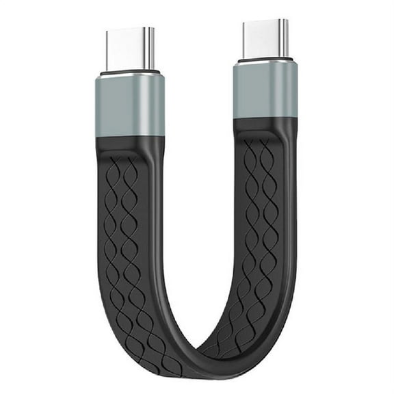 Short USB C Cable Type C Male to USB C Male FPC 4 USB 4.0 PD 100W Quick Charger 8K Video 40Gbps for GPU