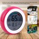 thumbnail image 5 of Higrómetro De Interior, Termómetro Digital De Pantalla Táctil, Nuevo Termómetro Digital Redondo, Mini Higrómetro, Para Oficina En El Hogar Instrumento De Medición De Uso YLSHRF Indoor Hygrometer, 5 of 8