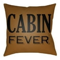 thumbnail image 3 of Surya LGCB-FVR-1818 Lodge Cabin 18" Wide Square "Cabin Fever" Polyester Outdoor Accent, 3 of 7