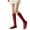 Red, variant on Women's Coral Velvet Calf Socks Autumn Winter Thick Home Sleeping Warm Long Stockings Black