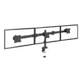 thumbnail image 3 of StarTech.com Desk Mount Triple Monitor Arm, Ergonomic VESA 3 Monitor Mount up to 27", Articulating & Height Adjustable Pole Mount, Tilt/Swivel/Rotate LCD/LED Screen, Desk Clamp/Grommet - Monitor Pole Mount (ARMTRIO) - Adjustable arm - for 3 monitors - solid steel - screen size: 13"-27" - for P/N: DK30CH2DPPD, USB3DOCKH2DP, 3 of 10