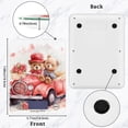 thumbnail image 2 of Bears Car Roses Flowers Food Scale Digital Kitchen Scale Waterproof Tempered Glass Tare Function 11 lb for Baking Cooking Meal Prep, 2 of 7
