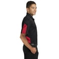 thumbnail image 3 of Sport-Tek PosiCharge Active Textured Colorblock Polo, Style ST695, 3 of 6