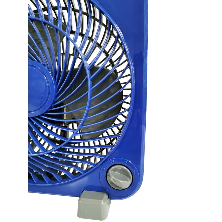 Mainstays 20inch 3Speed Box Fan, Model FB5016HL, Blue, 57 OFF