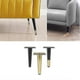 thumbnail image 4 of Set Of 4 Furniture Legs, Tilt Sofa Leg, Table Leg Cabinet Legs Bedside Metal Legs, For Coffee Tables, Cupboards And Sofas,load Capacity 300kg, 4 of 5