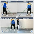 thumbnail image 5 of Vansen Floor Paint, Vansen Epoxy Floor Paint, Epoxy Colored Sand Self-Leveling Cement Floors Coating, High-Gloss Marble Effect EpoxyFloor Coating, EpoxyFloor Paints for Concrete (Blue), 5 of 5