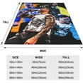 thumbnail image 5 of Jey USO Wrestler Throw Blanket Beautiful Air Conditioner Blanket Blankets for All Seasons Cozy Blankets for Hotel for Camping, 5 of 8
