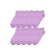 thumbnail image 1 of INSPIRE CHIC Calcetines de tobillo bajos de 10 pares para mujer, con pu?os elásticos y transpirables, peque?os, morados, 1 of 6