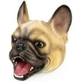 thumbnail image 1 of Soft Rubber Bulldog Hand Puppet Realistic Bulldog Head Open Movable Mouth Suitable For Creative Storytelling Teaching Cake Topper Decoration Halloween, 1 of 3