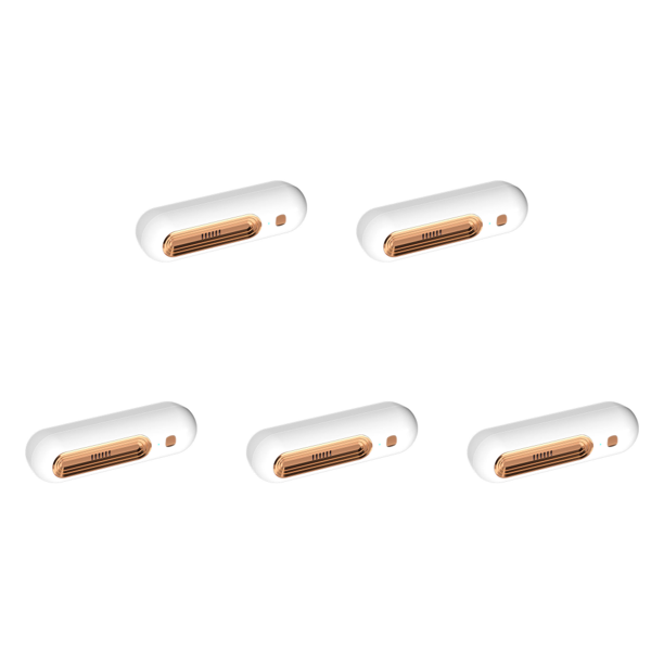 Purificador de aire USB O3 desodorante para refrigerador de humo para armario de coche dorado