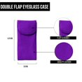 thumbnail image 2 of Estuche para Anteojos ili New York de Cuero con Doble Solapa en Morado, 2 of 5