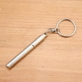 thumbnail image 3 of Telescoping Key Ring Pen  Telescoping Pen  Portable Key Ring  Extendable Key Ring Pen  Stainless Steel Key Ring Pen 2 In 1 Multifunctional Portable Stainless Steel Telescoping, 3 of 8