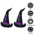 thumbnail image 5 of Wall Hangings, 2PCS Hanging Ornament Witch Hat Wall Decoration Party Supplies for Halloween, 5 of 7
