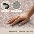 thumbnail image 6 of ODIKA Dusty Rose Faded Interlocking Framework Decorative Border Design Easy Care Kids Safe for Small Living Room, Playroom, Bedroom, 6 of 7