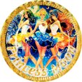 thumbnail image 1 of 24 Pz Platos Pastelero De Cartón Premium De Personajes Princess Moon, 1 of 3