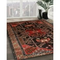 thumbnail image 3 of Ahgly Company Machine Washable Indoor Rectangle Traditional Sienna Brown Area Rugs, 8' x 10', 3 of 7