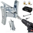 thumbnail image 1 of Stabilisateur de Cale de Roue RV avec Côtés Rotatifs pour Pneus de Remorque de Voyage RV, pour Verrouiller des Roues Tandem Lorsqu'elles Sont Stationnées sur des Surfaces Inégales, Argent (2 Pack), 1 of 5