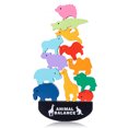 thumbnail image 1 of Bloques de construcción de animales juguete temprano educativo bricolaje juguetes de apilamiento de juguetes de juego de madera suministros lindos forma de enfoque portátil de foco establecido 1 Eigraketly FN001317-01B, 1 of 7