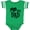 Football Green and White, variant on Inktastic I Love My Dad Boys or Girls Baby Bodysuit