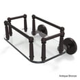 thumbnail image 5 of Allied Brass Dottingham 18'' Towel Bar with Integrated Hooks in Polished Nickel, 5 of 5