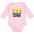 thumbnail image 3 of Inktastic Eat More Corn Boys or Girls Long Sleeve Baby Bodysuit, 3 of 5