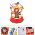 thumbnail image 4 of 1Pc Christmas Ferris Wheel Decor Unique Luminous Music Box Home Desktop Adorn, 4 of 8