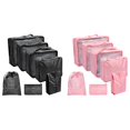 thumbnail image 1 of (2-Pack) Rinsvye Packing Cubes for Travel Under Futon Storage 7Pcs Travel Cubes Set Under The Bed Clothes Organizer Foldable Suitcase Organizer Lightweight Yarn Organizers and Storage Luggage Storag, 1 of 9