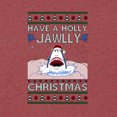thumbnail image 3 of Wild Bobby Have a Holly Jawlly Christmas, Cute Shark Christmas Sweater | Holiday Unisex Boys Girls Graphic Youth T-Shirt, 3 of 5