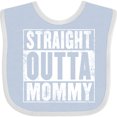 thumbnail image 3 of Inktastic Straight Outta Mommy Funny Boys or Girls Baby Bib, 3 of 4