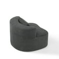 thumbnail image 2 of 34'' Wide Upholstered Fabric Armchair ,Barrel Chair, 2 of 9