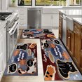 thumbnail image 6 of Floral Kitchen Rugs Sets of 3, Non Slip Kitchen Rugs and Mats Washable Farmhouse Kitchen Rugs Floral Kitchen Floor Mat Carpet Runner Rugs for Hallway Laundry Room, 6 of 12