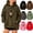 Army green, variant on Pet Pouch Hoodie –cat Hoodie with Pouch ,Cat Carrier Sweatshirt with Front Kangaroo Pull Pocket, Side Zip Pocket, Drop Shoulder Pullover, Pet Pouch Hoodie for Small Cats
