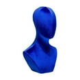 thumbnail image 1 of Xuanheng Mannequin Head Model Hat Rack Display Head for Headdress Headset Scarves Dark Blue, 1 of 8