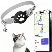 otnbgsr GPS waterproof collar cat tracker, compatible with Apple and Android Find My without monthly fees, is an ideal choice for small to cats with advanced tracking solutions and smart collars