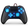 thumbnail image 1 of Controlador de juegos con cable Nonbliep compatible con PS5/PS4/PC, 1 of 6