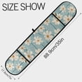 thumbnail image 3 of Dailycode Double Sided Oven Mitt with Loop Heat Resistant Kitchen Long Potholders 7" x 35" Daisy Chrysanthemum Flower, 3 of 6