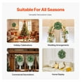 thumbnail image 5 of Artificial Eucalyptus Wreath 26 Inch - Greenery Front Door Wreath for Home Decor - Year Round Floral Wreath with Realistic Silk Leaves, 5 of 7