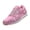 Pink, variant on Women's Glitter Sneakers 2026 Comfortable Non Slip Lace up Casual Flat Sparkle Walking Shoes Light Blue 10 Wide