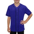 thumbnail image 3 of SROBPTY Teen Boys Summer Short Sleeve Tops Solid Fashion Lightweight V Neck Tee Shirts for Outdoor Use 3-15 Years, 3 of 5