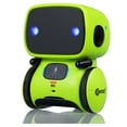 thumbnail image 1 of Contixo Kids Smart Robot Toy Mini Robot Talking Singing Dancing Interactive Voice Control Touch Sensor Speech Recognition Infant Toddler Children Robotics - R1 Green, 1 of 6