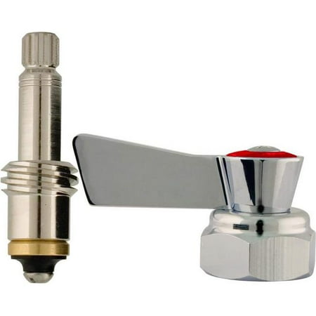 

Lincoln Products F54518 0.5 in. Right Hand Swivel Stainless Steel Stem Kit with Lever Handle