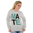 thumbnail image 3 of Matching Set for Couples Soul Mates Sweatshirt for Men or Women Brisco Brands L, 3 of 7