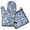 Dog with Woof, variant on Dog Breeds Kitchen Oven Mitt and Pot Holder Sets 2 Pcs for Baking, Cooking and Grilling, Heat Resistant Up To 392 °F