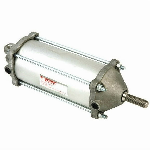 Air Cylinder, 3 1/2 in Bore, 6 17/25 in Stroke, Double Acting, Aluminum .