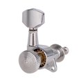 thumbnail image 3 of Maytalsory 6 Pieces Guitar String Tuning Pegs,Tuner 3R Set of 6 Knobs 3L Heads Machine Silver, 3 of 6
